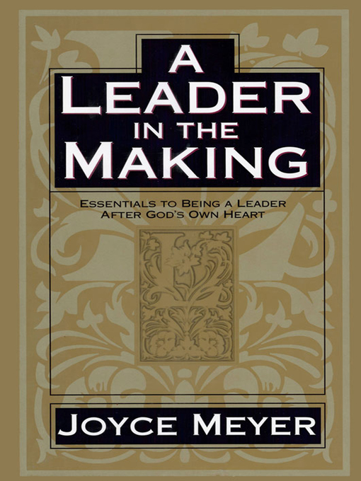 Title details for A Leader in the Making by Joyce Meyer - Available